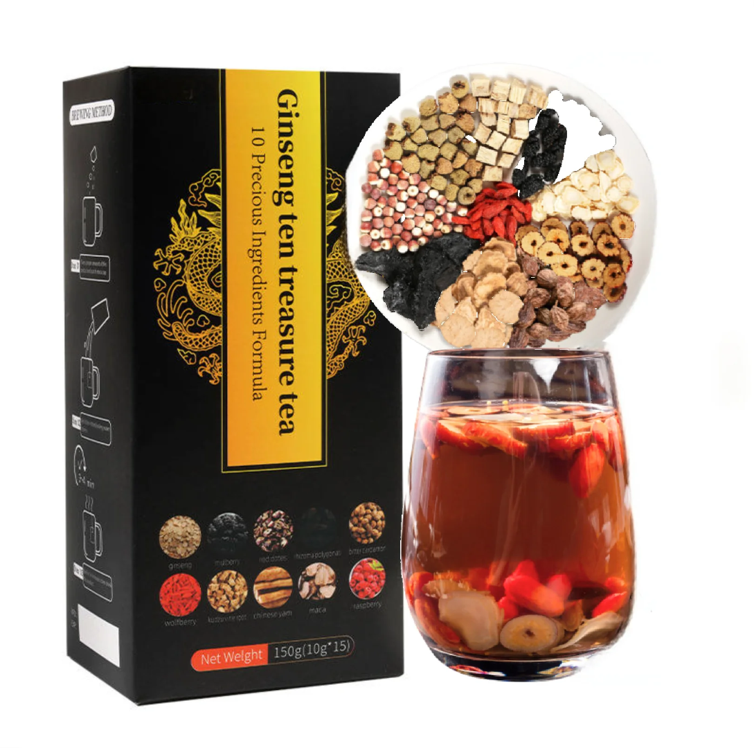 Thé Dix Trésors au Ginseng — Tisane aux 10 Trésors au Ginseng