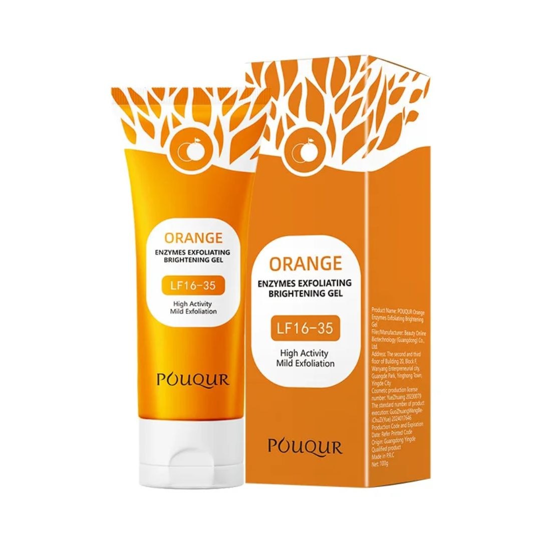 Pouqur Orange Gel - flacon et boîte